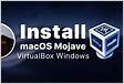 Install macOS Mojave on VirtualBox on Windows -VMD